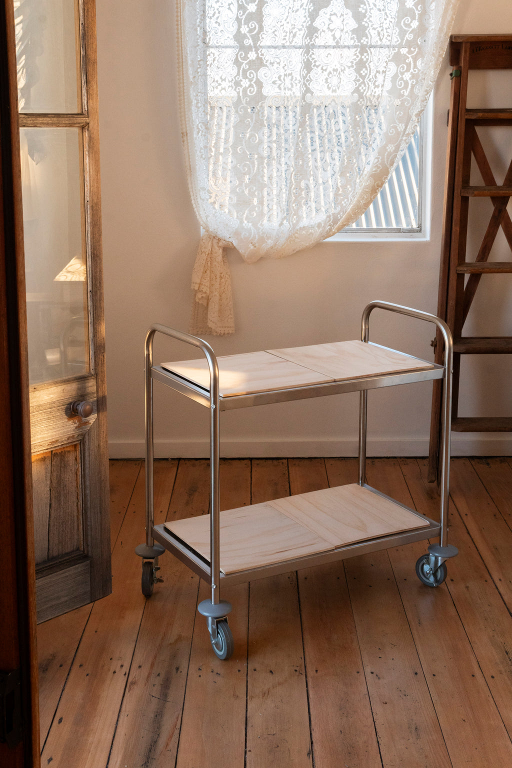 Stainless Steel Trolley