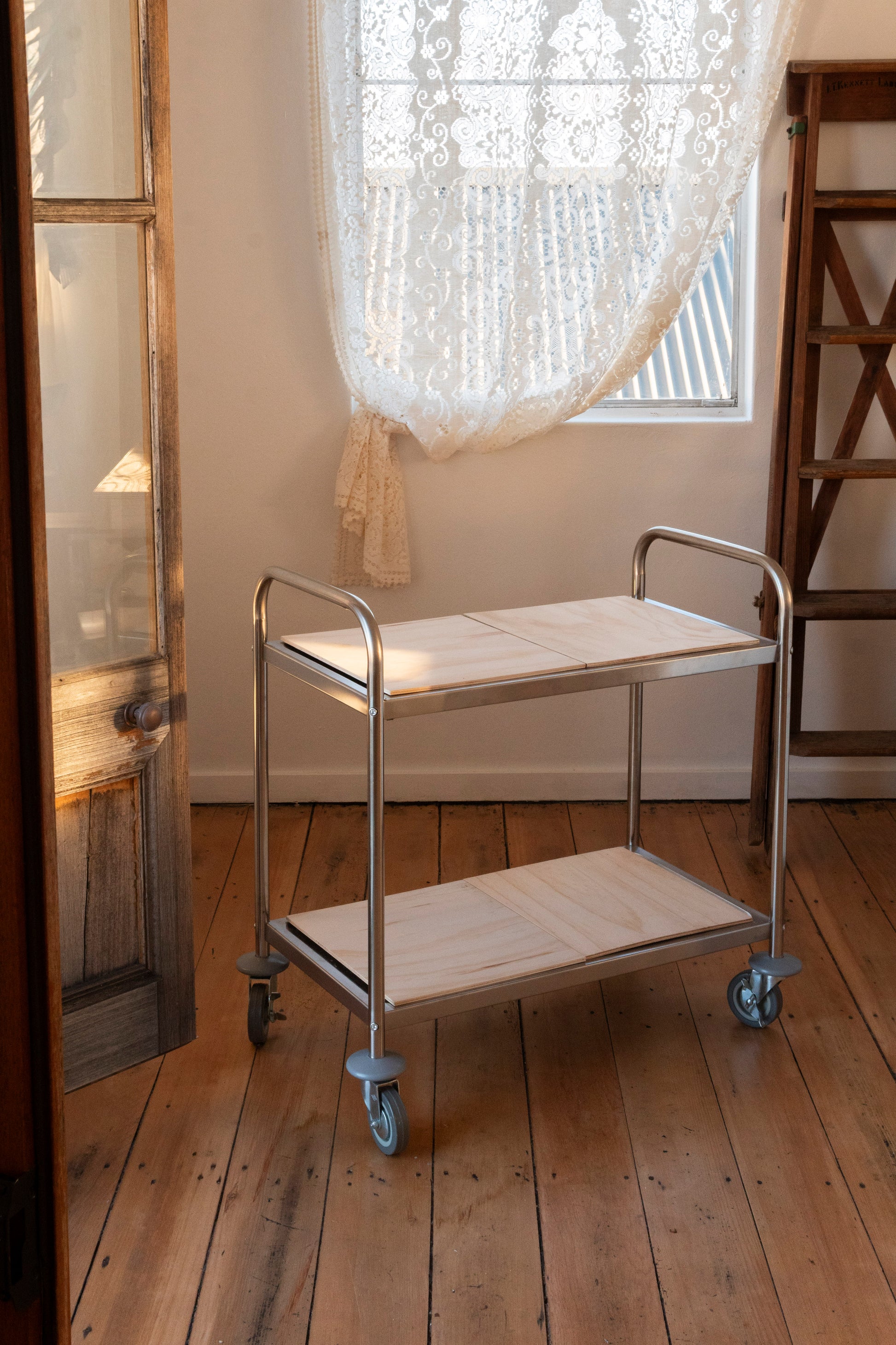 Stainless Steel Trolley