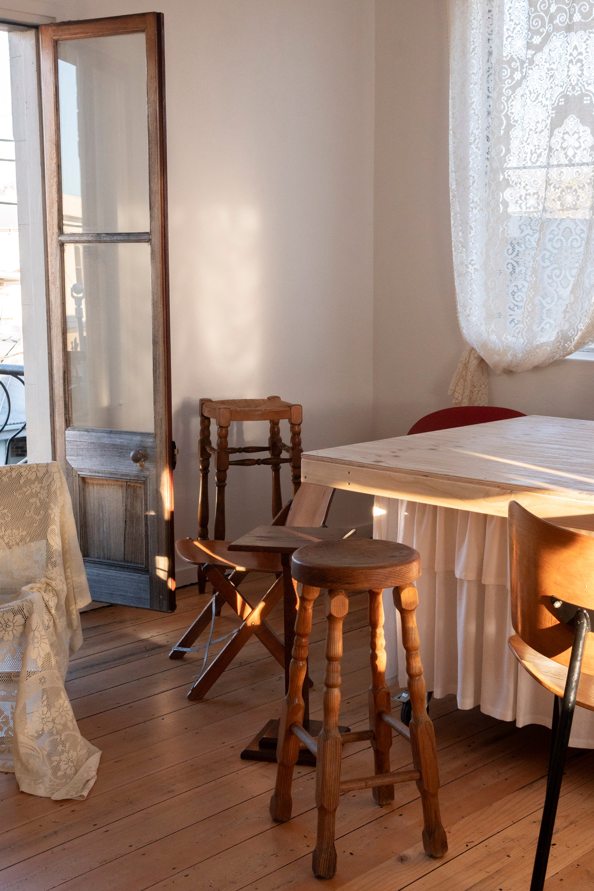 French Farmhouse Stool